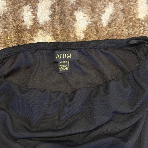 Black Strapless Evening Dress - Picture 7 of 7